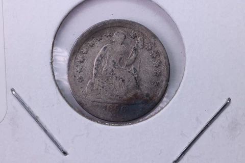 1856-O Seated Liberty Half Dime, Affordable Circulated Coin. Large SALE #11193 Cover
