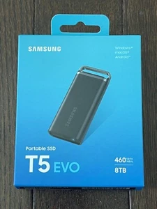 NEW SEALED Samsung Portable SSD T5 EVO 8TB - Photo 1/5