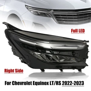 For 2022-23 Chevrolet Equinox LT|RS Full LED Headlight Right Passenger Headlamp - Picture 1 of 15