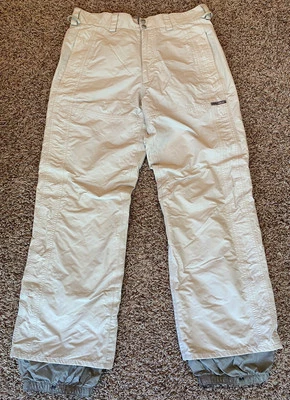 Burton Radar Snowboard Ski Snow Pants Women's Size Large Beige Winter Outdoor - Image 1 of 4