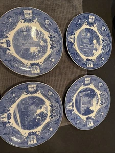 Wedgwood 1933 West Point United States Military Academy Set 9 Speiseteller - Bild 1 von 17