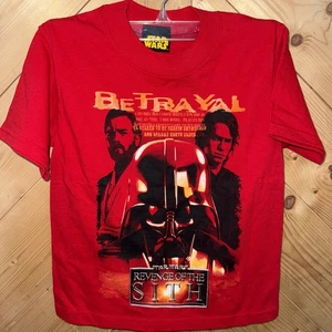 Kinder Star Wars Rache der Sith T-Shirt Neu ohne Etikett Gr. 5/6 - Bild 1 von 4