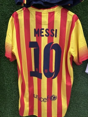 Messi Barcelona Amarillo Reg Talla Grande Nuevo Foto 1 de 2