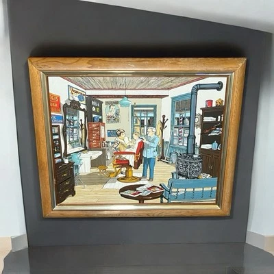 H Hargrove “Primer Corte de Pelo” Edición Limitada Firmado y Numerado 29 x 25 (Enmarcado) Foto 1 de 4