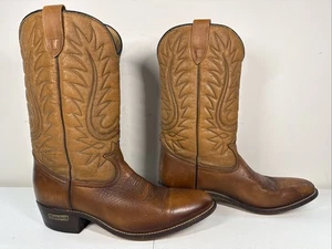Botas occidentales Laredo para hombre 10.5D marrón miel punta redonda 51185 - Imagen 1 de 10