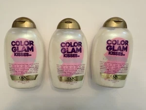 3 OGX COLOR GLAM KISSES Ultra Hydrating Conditioner 385ml 13 fl Oz Discontinued - Picture 1 of 5