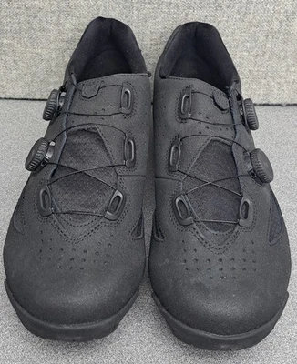 Zapatos de bicicleta de montaña Lake MX239 - ancho estándar, negros, talla 46 Foto 1 de 4