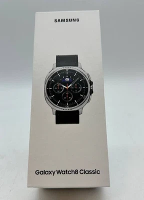 Samsung Galaxy Watch8 Classic 46mm BT Stainless Steel - Black(2025) GPS/Wi-Fi - Image 1 of 2