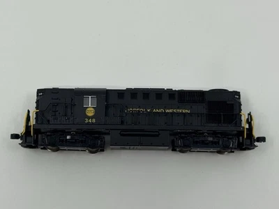 N Scale Atlas Classic Norfolk & Western Alco RS-11 Diesel Locomotive N&W #348 - Image 1 of 4