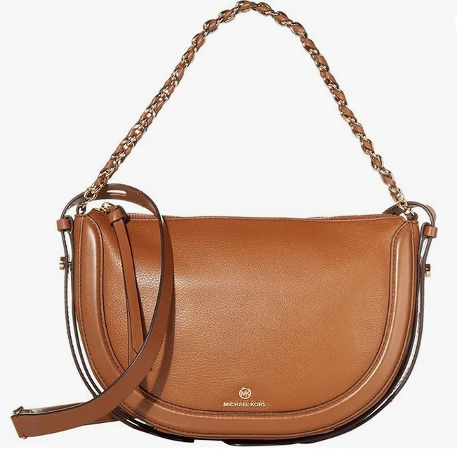 Michael Kors Jagger Small Messenger Crossbody Shoulder Bag Luggage