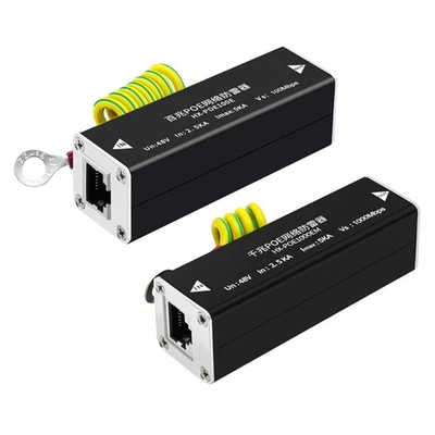 Ethernet Surge Protectors POE Surge Arrestor For Data Power Transmission - Image 1 of 4