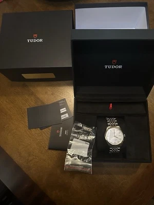 Reloj TUDOR M91551 de segunda mano con caja de acero inoxidable y bisel de oro rosa 1926 39 mm Foto 1 de 4