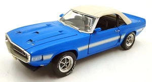 Ertl 1/18 Scale Diecast 32073 - 1969 Shelby Cobra GT-350 - Blue - Picture 1 of 5