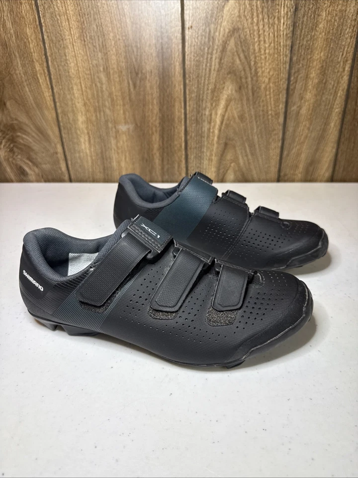 禧玛诺 XC1 女式或男女通用骑行鞋 - EU 40 US 7.8 W / SHKC100W L01 — 第 1/4 张图片