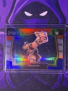 2023 Panini Select WWE Tegan Nox Red & Blue Silver Ringside - Picture 1 of 2