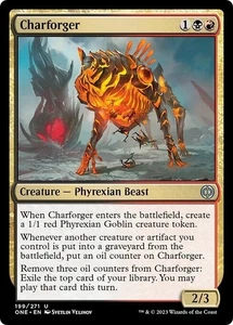 CHARFORGER X 4 N/M- PHYREXIA: ALL WILL BE ONE MAGIC THE GATHERING - Picture 1 of 1