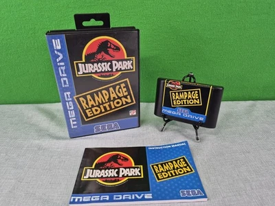 Jurassic Park: Rampage Edition Sega Mega Drive Sehr Guter Zustand Komplett  - Bild 1 von 4