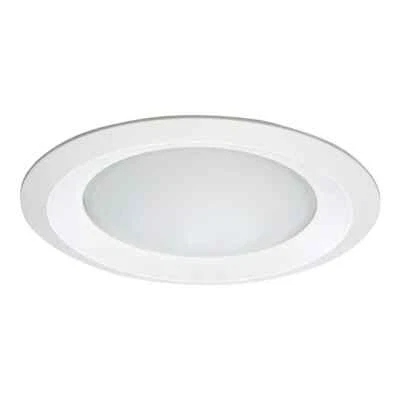 HALO E26 Series 6 in.White Recessed Ceiling Light Fixture Wet Rated Shower Light - Image 1 of 3