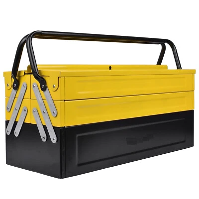 "Metal Tool Box for Tools/Tool Kit Box for Home and Garage/Tool Box Without Too - Image 1 of 4