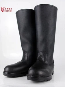 Russia Soviet Army Military Soldiers Combat Long Boots Black Leather Adult Mens - Picture 1 of 13