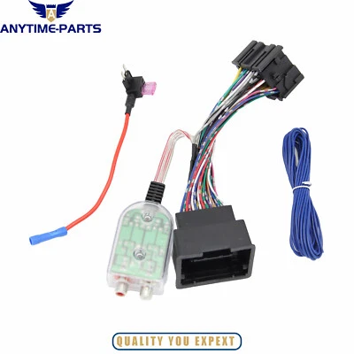 Add an Amplifier Adapter to Radio w/Amp Turn on Wire For 2010-17 Chevy GMC - Изображение 1 из 4