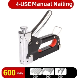 Powerful Construction Stapler Heavy Duty Stapler Woodworking And Household - Picture 1 of 10