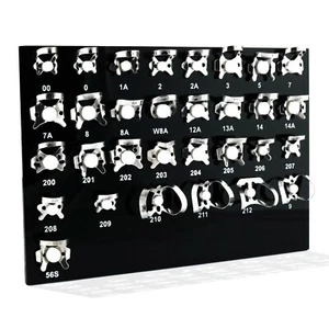 Rubber Dam Clamps Kit Universal Dental Endodontics Molar Clamp + Tray 31 pcs - Picture 1 of 3