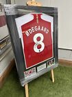 Martin Odegaard Hand Signed Arsenal Home Shirt 23/24 With COA