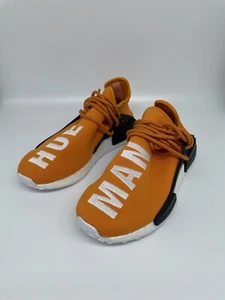Adidas Pharrell NMD X Human Race Orange Tangerine Men’s Size 5 New BB3070 - Picture 1 of 8