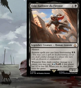 Ezio Auditore da Firenze ASSASSIN Commander Deck Magic MTG Ready-to-Play EDH - Picture 1 of 12