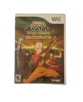 TESTED! Avatar: The Last Airbender - Burning Earth (Nintendo Wii, 2007) +manual - Imagem 1 de 3
