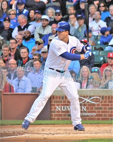 Chicago Cubs Anthony Rizzo Game Action Original Pic Various Sizes PhotoArt Cover