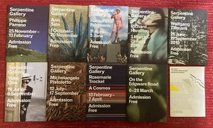 10 x Serpentine Gallery Exhibition Guides Yoko One, Richard Hamilton, W Tillmans - Picture 1 of 1
