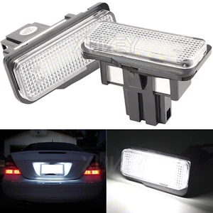 SMD Tube LED License Plate Lights Lamp For Mercedes Benz W203 W211 W219 2001-07 - Picture 1 of 9