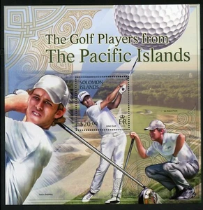 SOLOMON ISLANDS -  PACIFIC ISLANDS GOLFERS  2013  GS162 - Picture 1 of 1