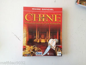 Guide Stratégique officiel Chine Intrigue dans la cité interdite PC CRYO FR - Imagen 1 de 1