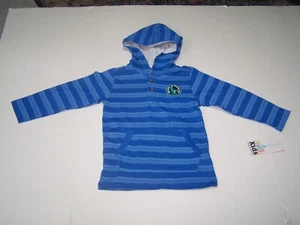 Kids Headquarters Boys Sweatshirt Hooded with Pocket T-Rex Blue Size 4T NWT - Picture 1 of 2