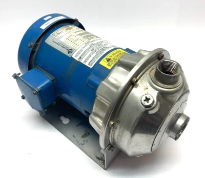Goulds 1ST1C5F4 NPE Series Centrifugal Pump 1 x 1-1/4-6 3450/2875 RPM 1/2 HP - Image 1 of 4