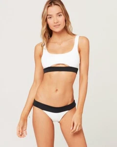 TRAJE DE BAÑO L*SPACE COLOR BLOQUE ARIEL TOP (M) NUEVO CON ETIQUETAS $88 - Imagen 1 de 5
