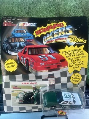 Racing Champions Roaring Racers Harry Gant #33 Coche Diecast De Colección 1991 NUEVO NOS Foto 1 de 2