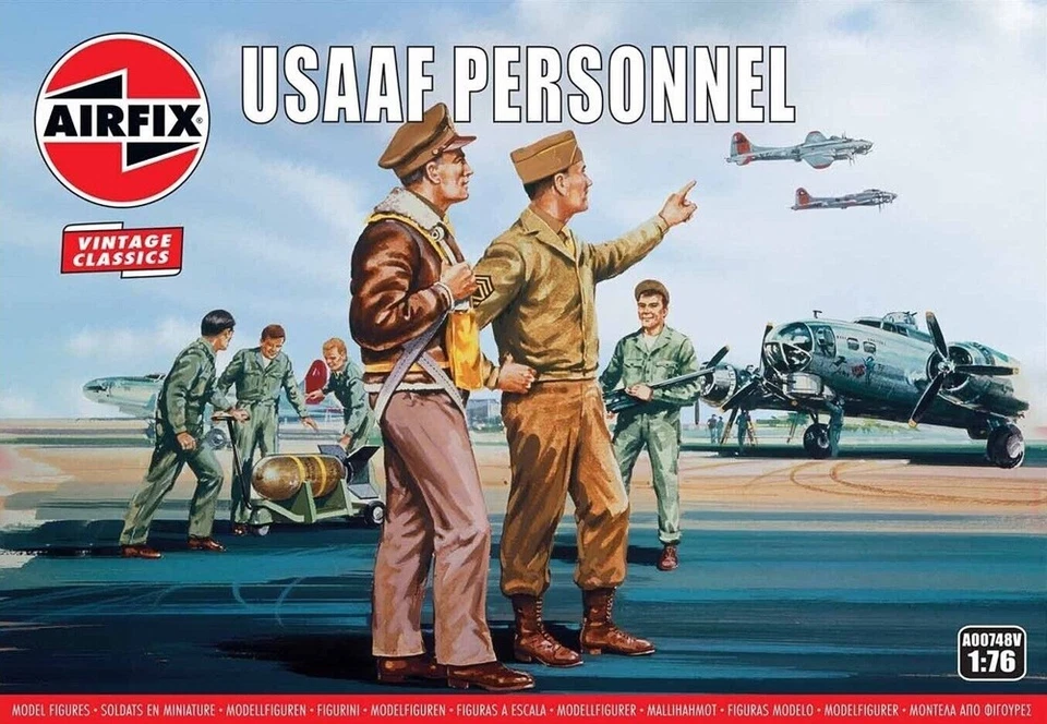 AIRFIX  A00748V USAAF PERSONNEL 1:76 - Immagine 1 di 1