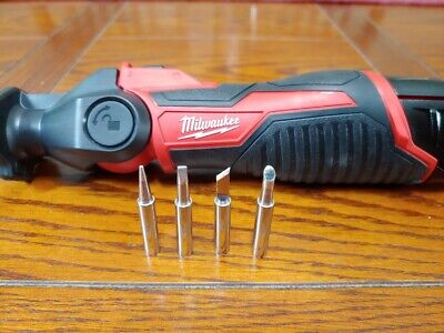 5 100% New Replacement Tips For Milwaukee M12 Soldering Iron 2488-20 Assorted • 16.99$