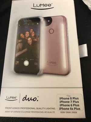 Iluminación trasera delantera mate Lumee Duo iPhone 8 Plus 7 Plus 6 Plus 6s Plus Tose  Foto 1 de 3