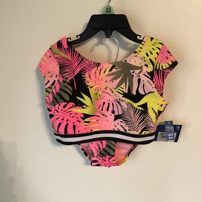 Arizona Jeans Co. Traje de baño niñas 2 piezas estampado colorido  Foto 1 de 4