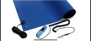 Bertech-2059S ESD Soldering Mat Kit, 2 Feet Wide x 5 Feet Long x 0.06 Inches ... - Picture 1 of 5