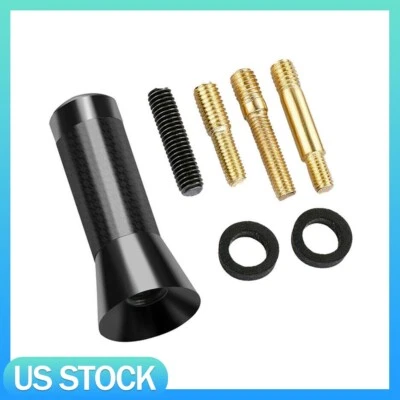 Carbon Fiber Car Short Antenna Aluminum For Chevrolet Silverado 1500/2500/3500 - Image 1 of 4