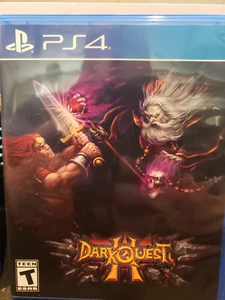 NEW Dark Quest II 2 PlayStation 4 PS4 Limited Run Games LRG #334 NO HOLE IN CVR - Picture 1 of 3