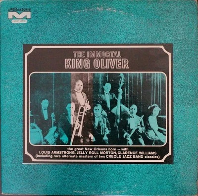 King Oliver - The Immortal King Oliver (LP, Comp, Red) (Very Good Plus (VG+)) - Image 1 of 4