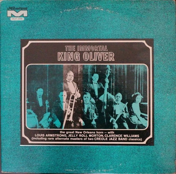 King Oliver - The Immortal King Oliver (LP, Comp, Red) (Very Good Plus (VG+)) - Image 1 of 4