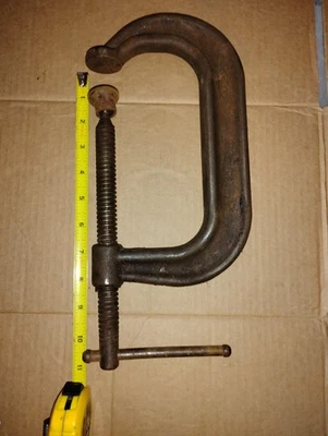 MBC 406 6 1/2 inch C Clamp, Forged in USA - Image 1 of 2